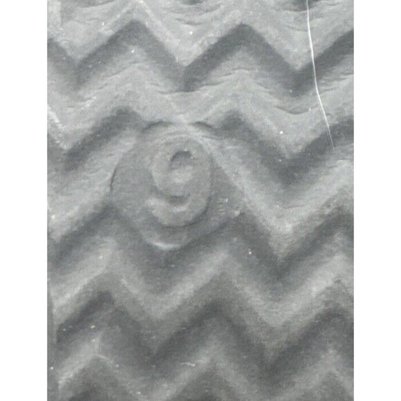 Skechers Women’s Open Toe Slip-on Strappy Wedge BLACK SILVER Sandal Heels Sz 9 - Picture 8 of 16